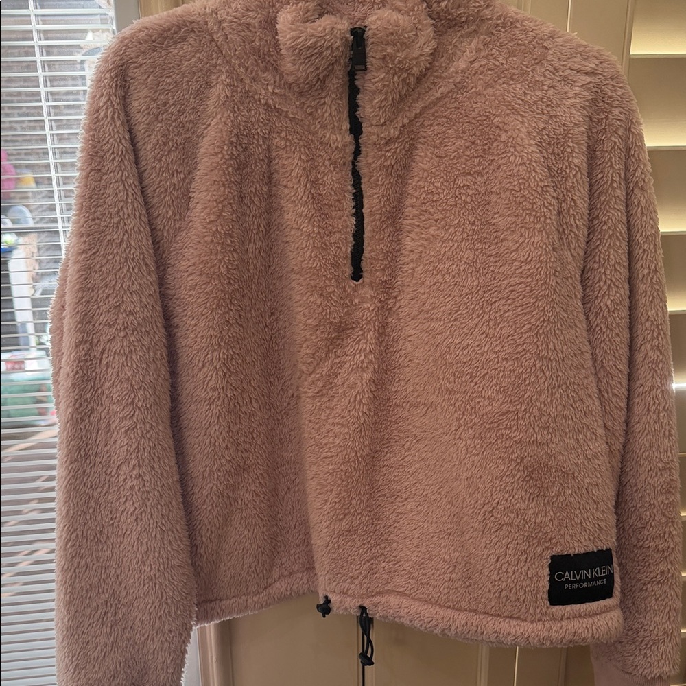 Calvin Klein Blush Fleece Jacket